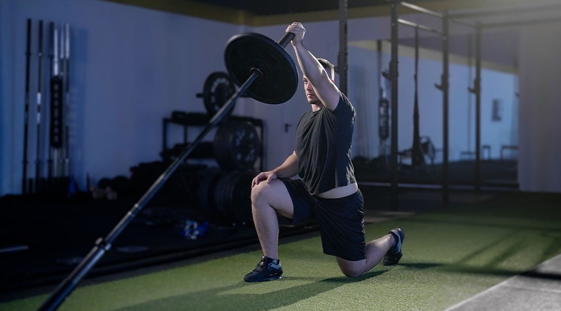 This 15-Minute Landmine Workout For Explosive Strength