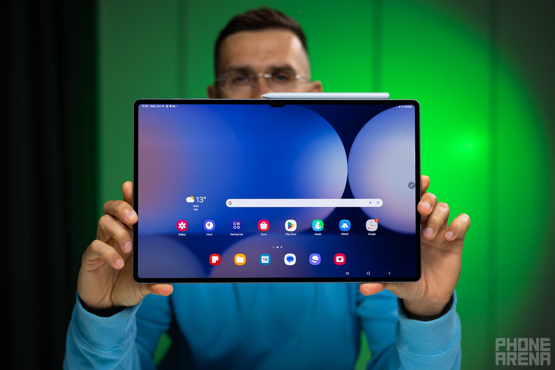 Return of the huge screen (Image credit - PhoneArena) - Samsung Galaxy Tab S10 Ultra review: they ain't getting bigger than this!